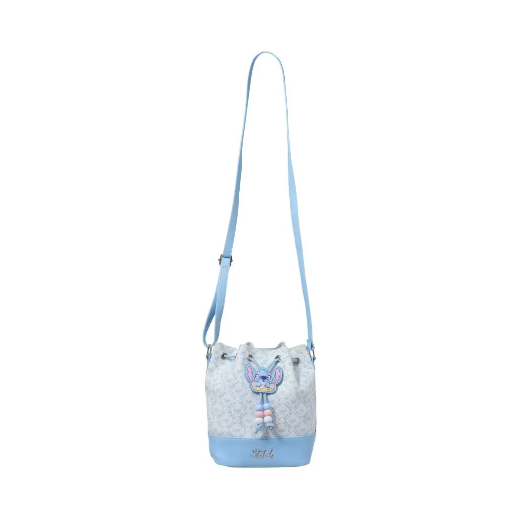 Disney Stitch Dinner Party Collection Drawstring Crossbody Bag 1