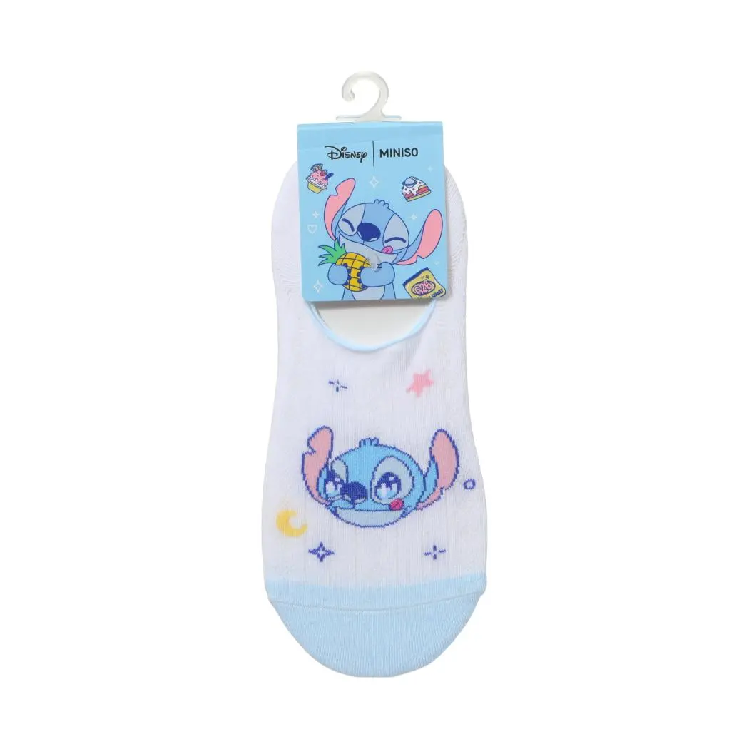 Disney Stitch Dinner Party Collection No-Show Socks (1 Pair)(Stitch) 1