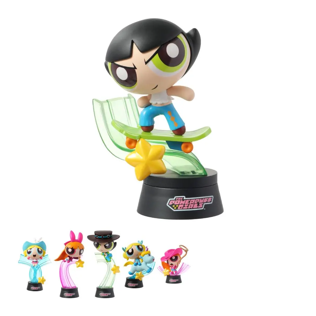 The Powerpuff Girls Collection Western Rose Surprise Box Figure 1