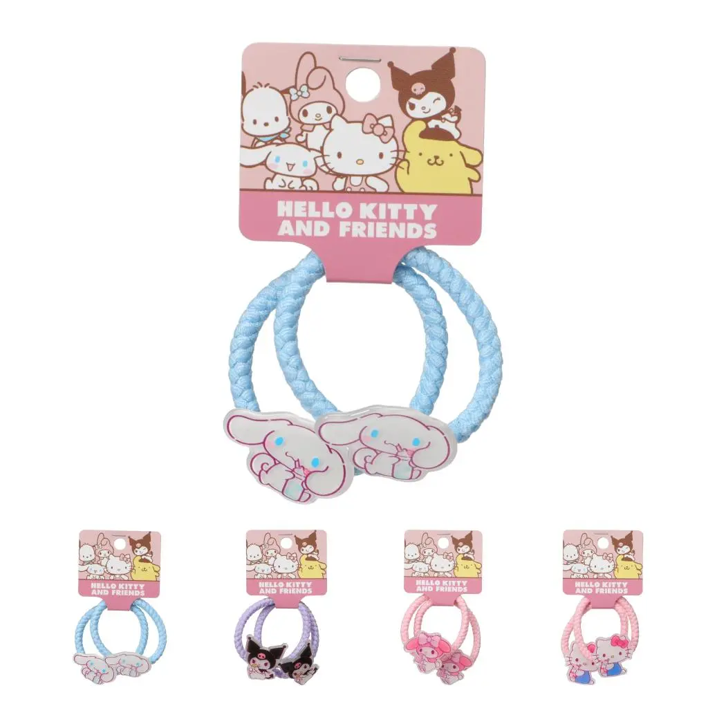 Hello Kitty And Friends Sweet Factory Hair Ties (2 Pcs) 1