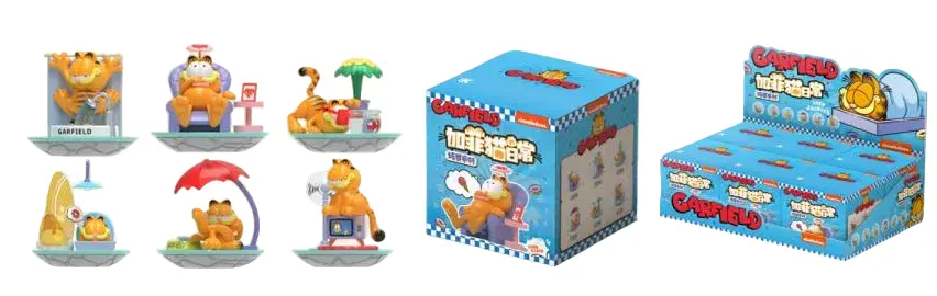 Garfield Daily Settings Collection Surprise Box (6 Assorted Models) (Pdq) 1