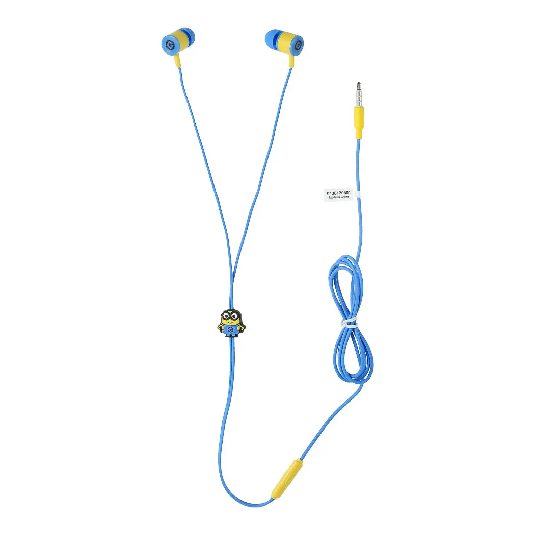 Minions Collection 3.5Mm In-Ear Earphones Model：F056(Blue) 1