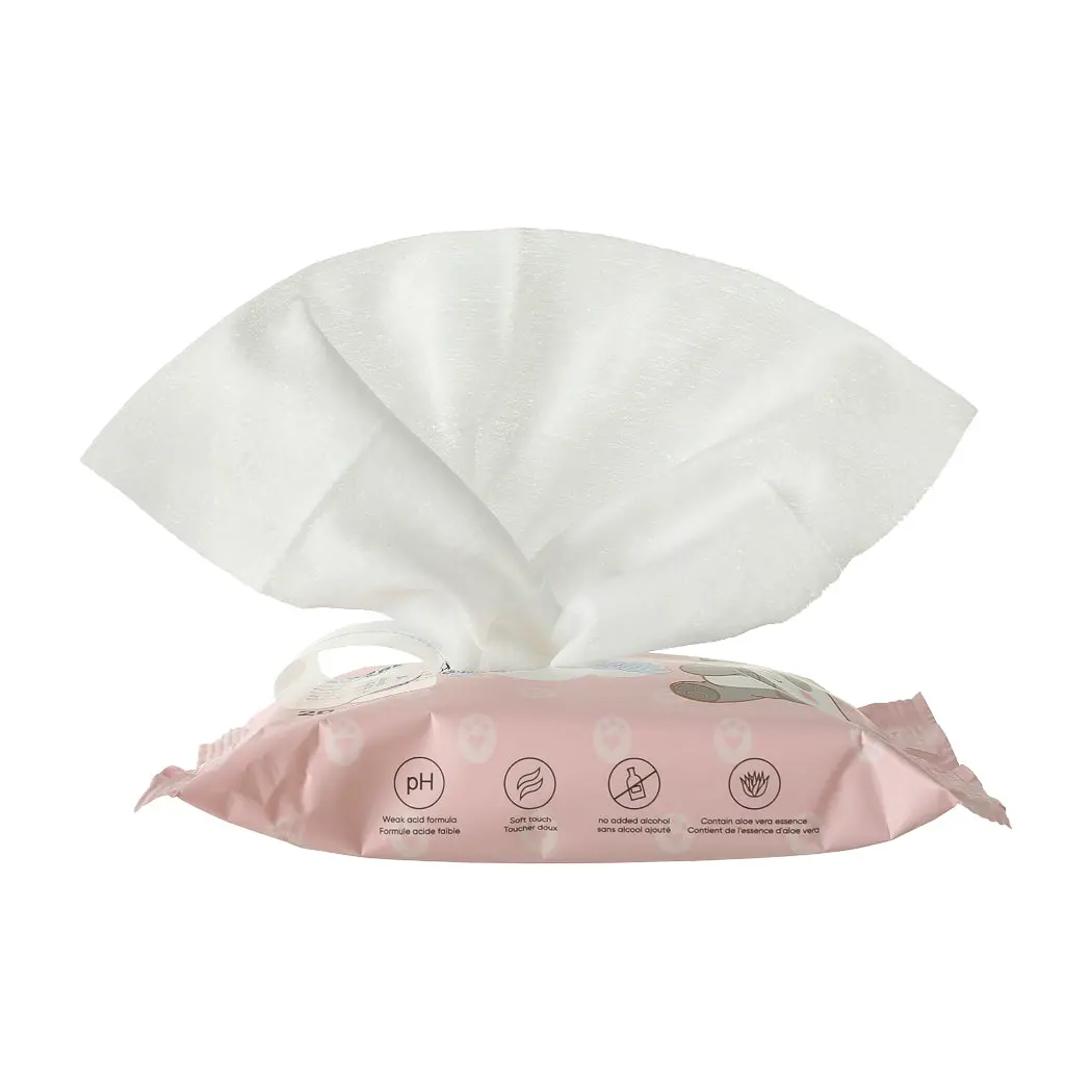 We Bare Bears Collection 4.0 Soft Wet Wipes (20 Wipes×3 Packs) 1