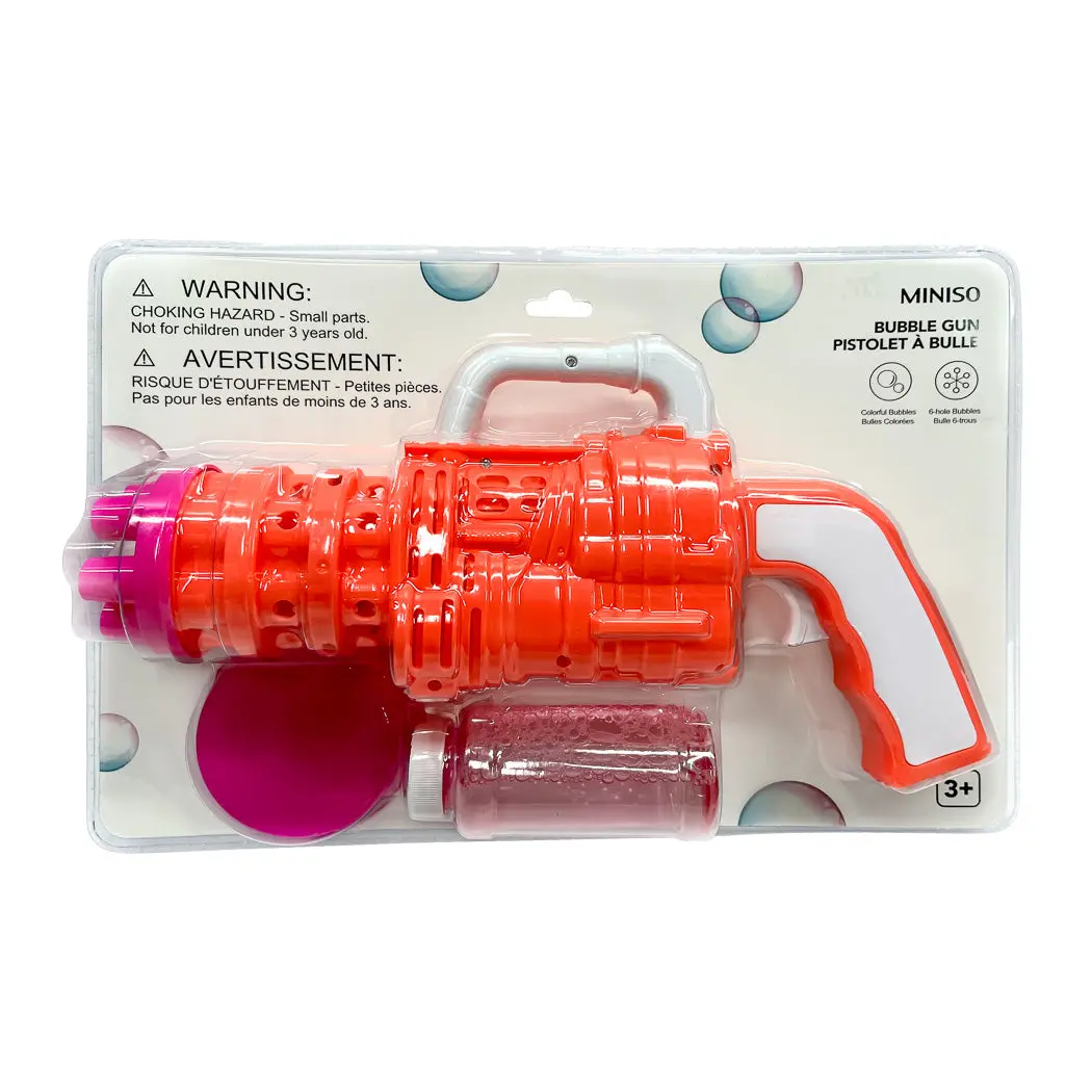 Bubble Gun With Six Holes(Pink) 1