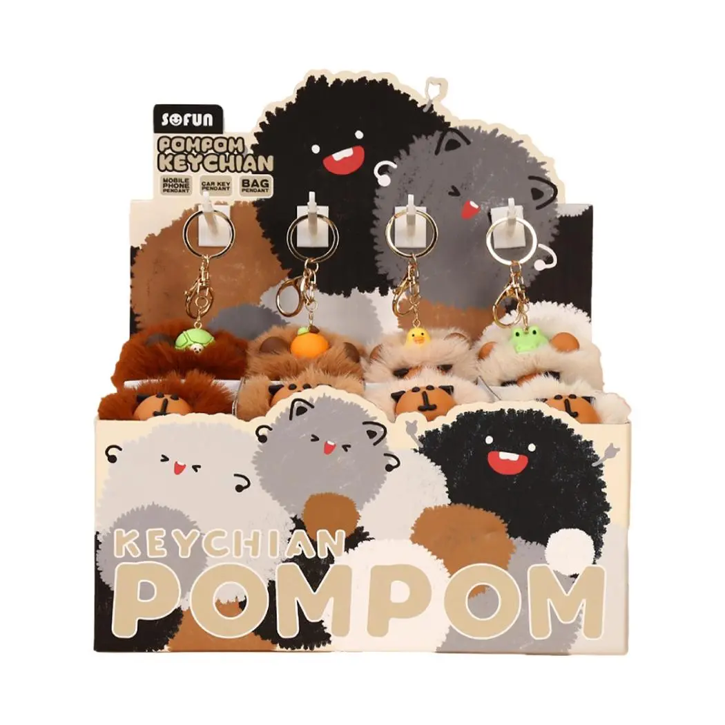 Big Head Capybara Plush Pendant 1