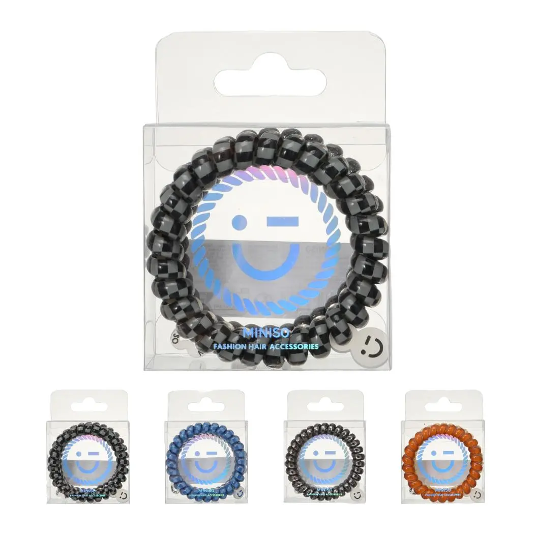 Wink Series Spiral Hair Ties (2 Pcs) 1