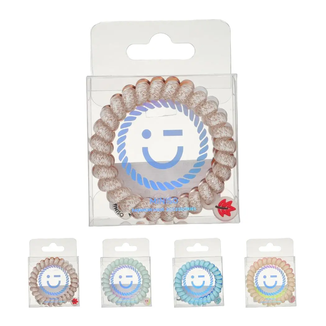 Wink Series Spiral Hair Ties (2 Pcs) 1