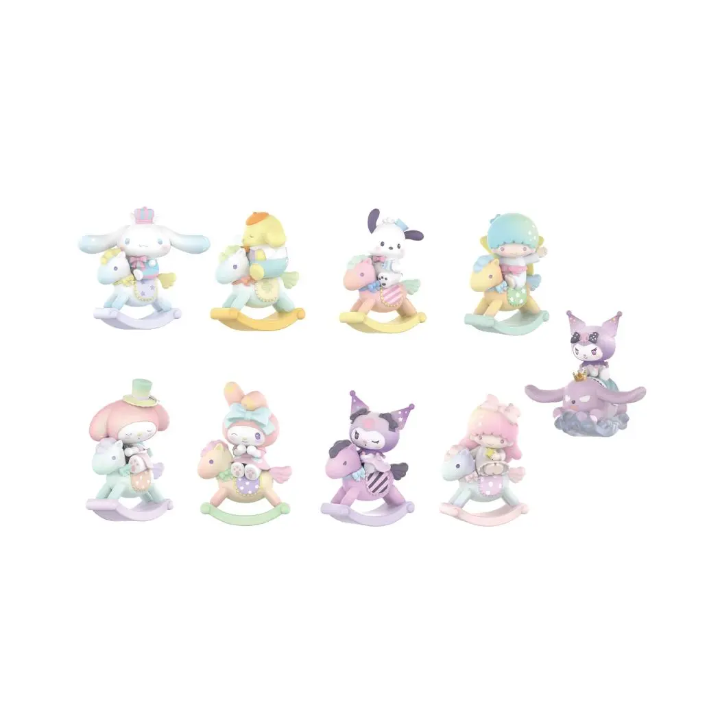 Hello Kitty And Friends Childlike Heart Rocking Horse Collection Figure 1