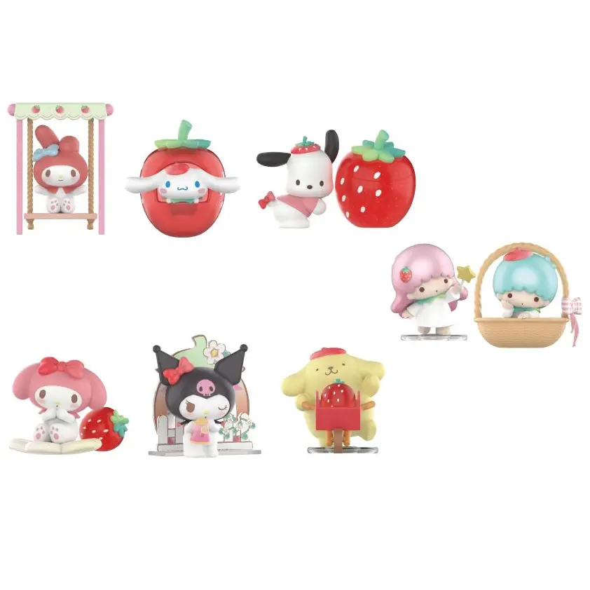 Hello Kitty And Friends Strawberry Field Collection Surprise Box Figure 1