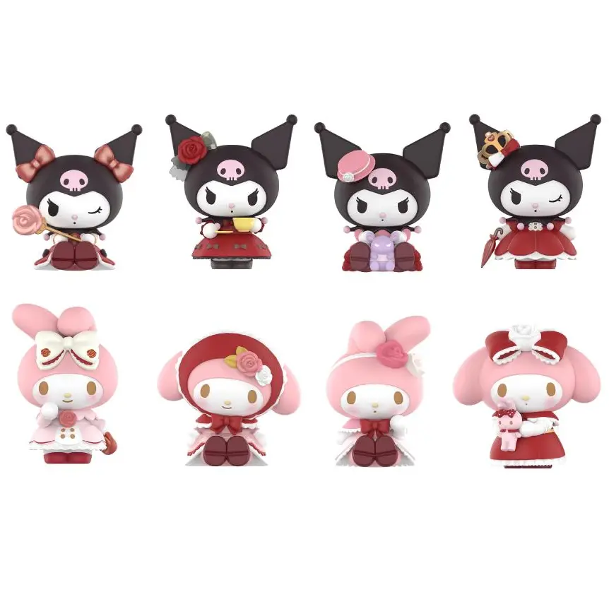 My Melody & Kuromi Rose And Earl Series Blind Box Figure Model 1