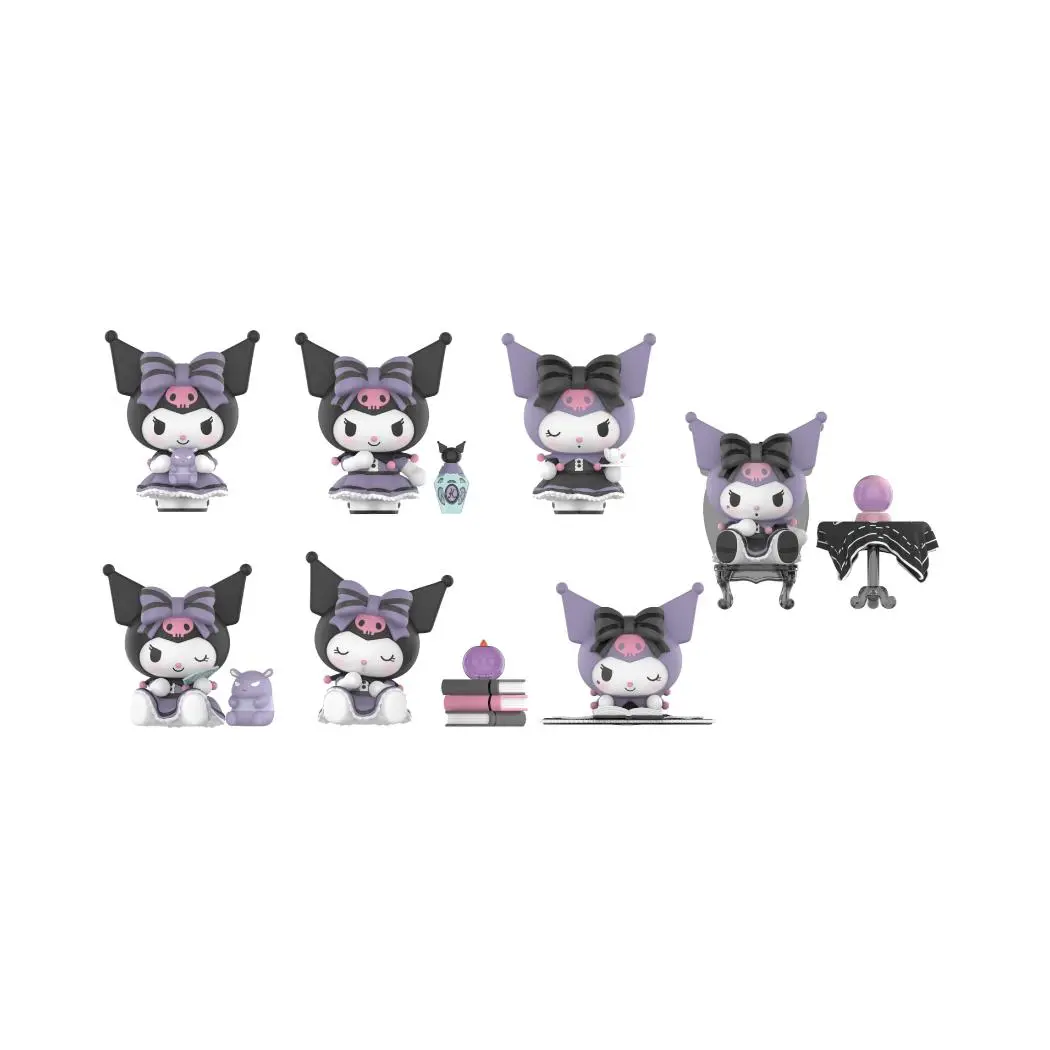Kuromi Lucky Divination Series Blind Box Figure Model 1