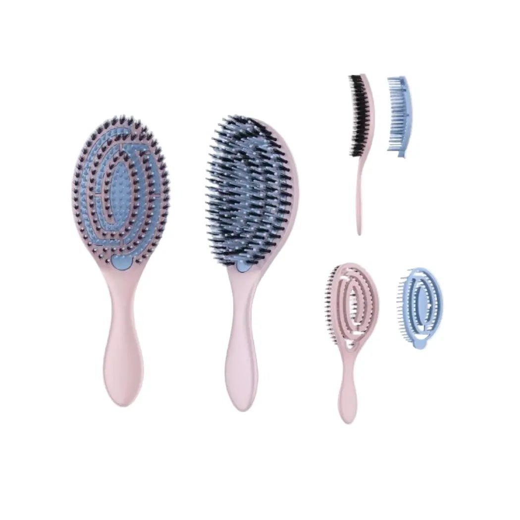 Macaron Series 2-In-1 Detachable Hairbrush 1