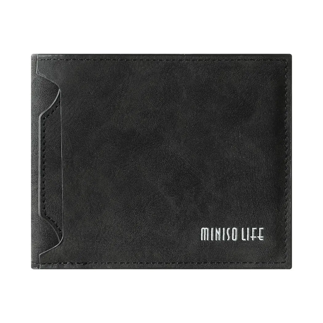 Retro Men’S Wallet With Card Holder ( Black ) 1