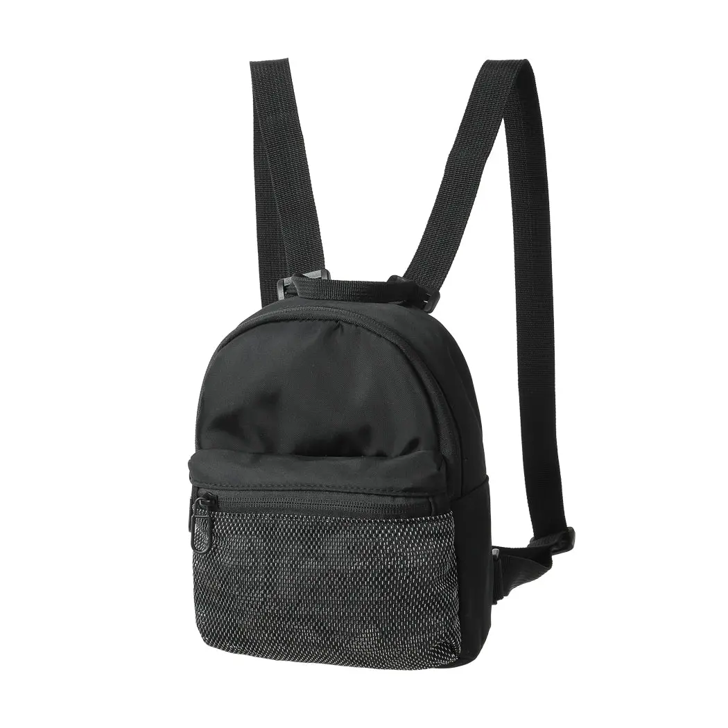 Follow Series Lightweight Crossbody Backpack(Black) 1