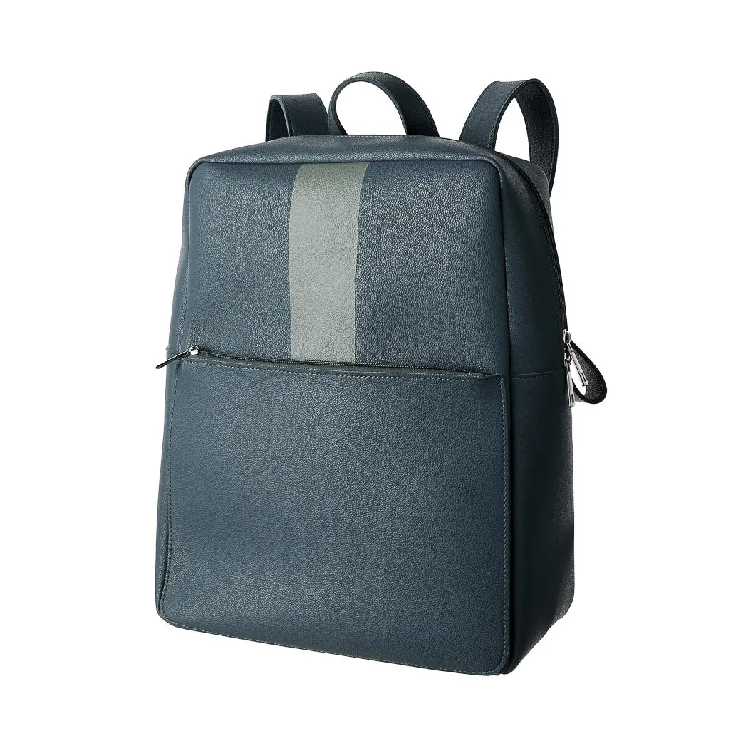 Color Blocking Backpack(Blue) 1