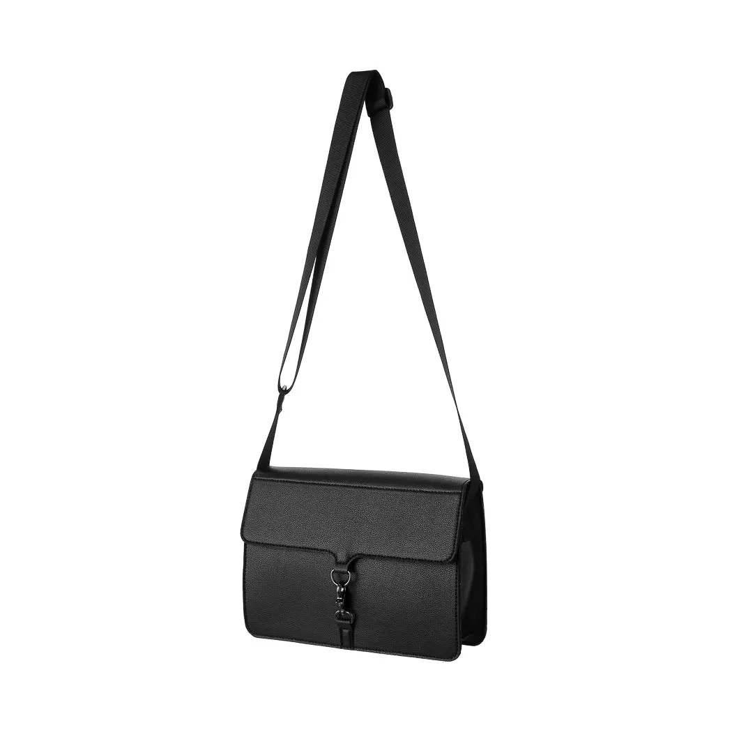 Crossbody Bag With Snap Hook (Black) 1