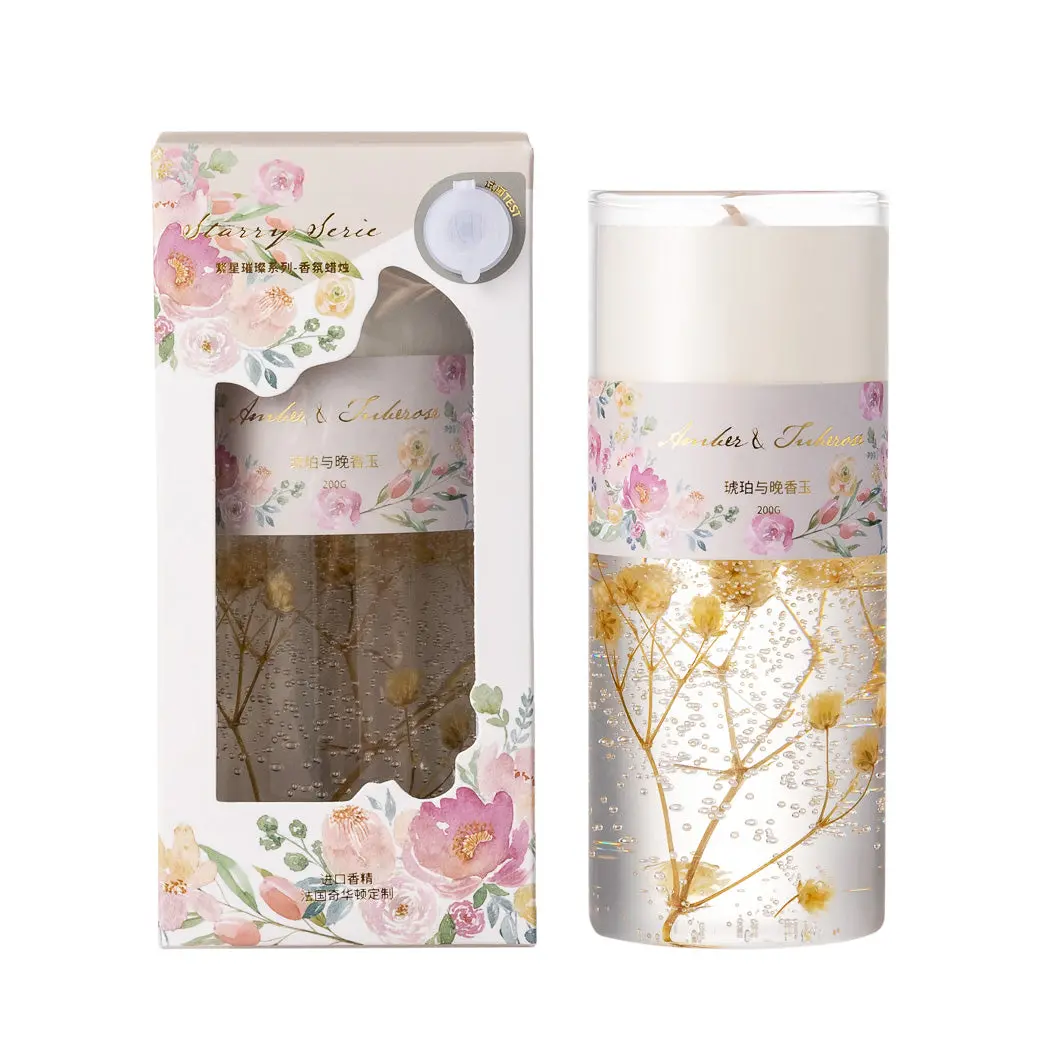 Sparkling Stars Scented Candle (Amber & Tuberose) 1