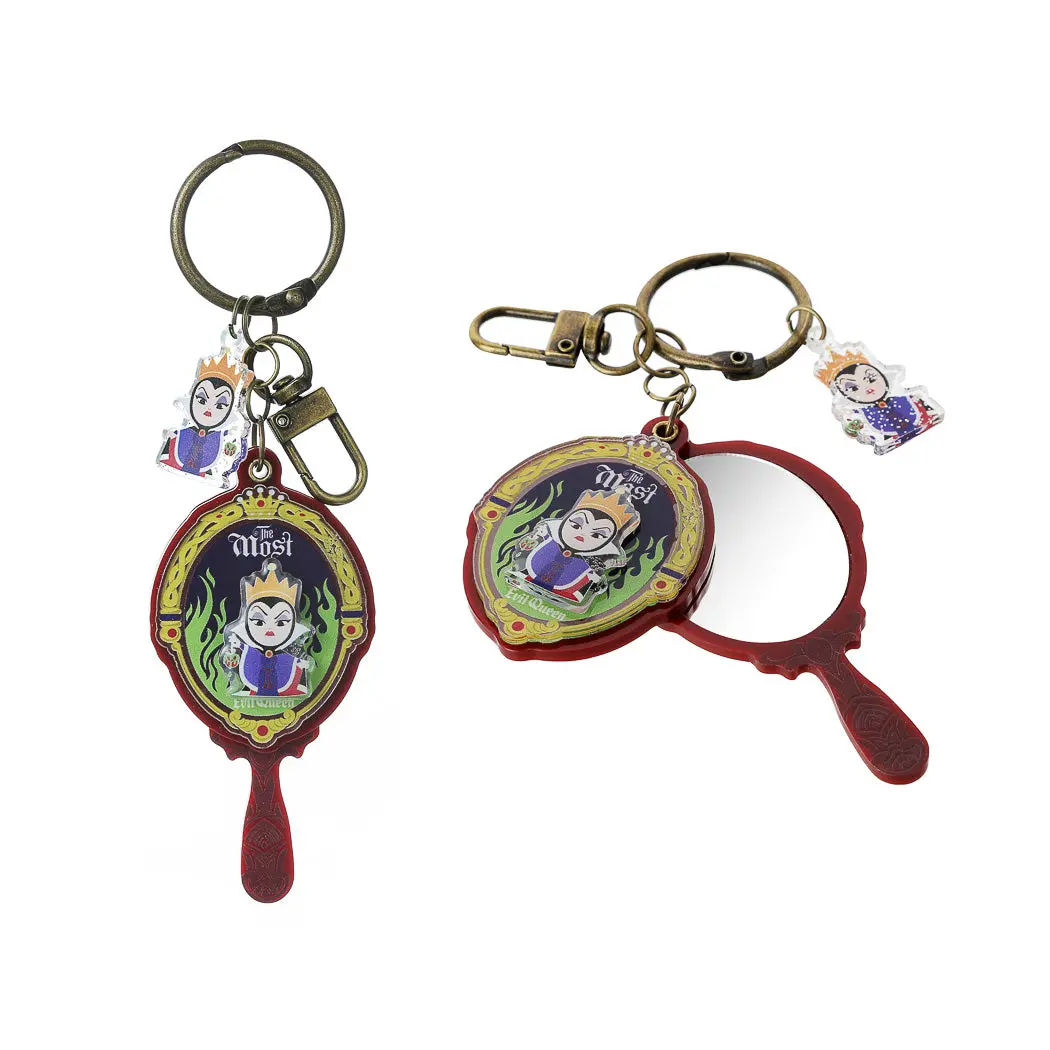 Disney Villains Collection Handheld Mirror Keychain(Evil Queen) 1