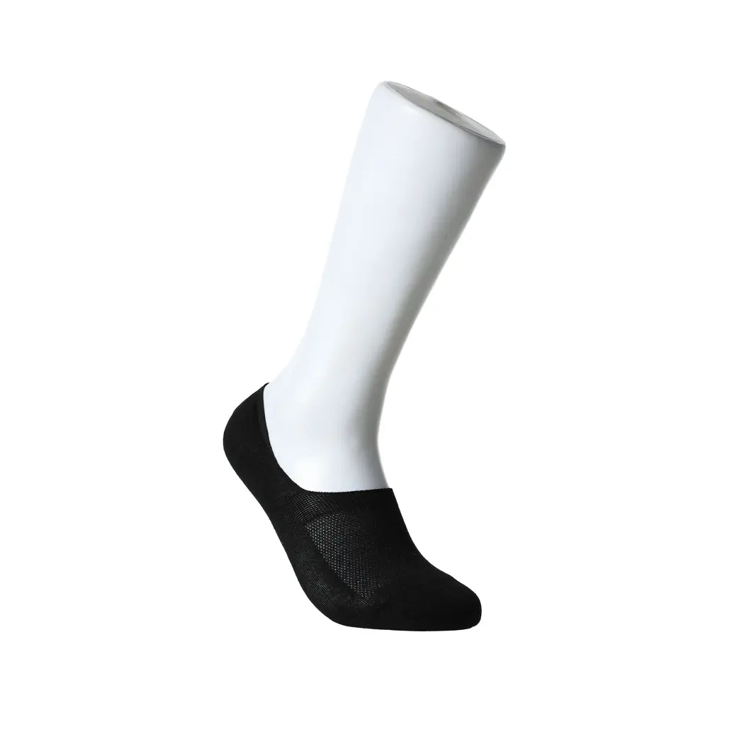 Men's Antibacterial No-Show Socks (Basic Color) 1
