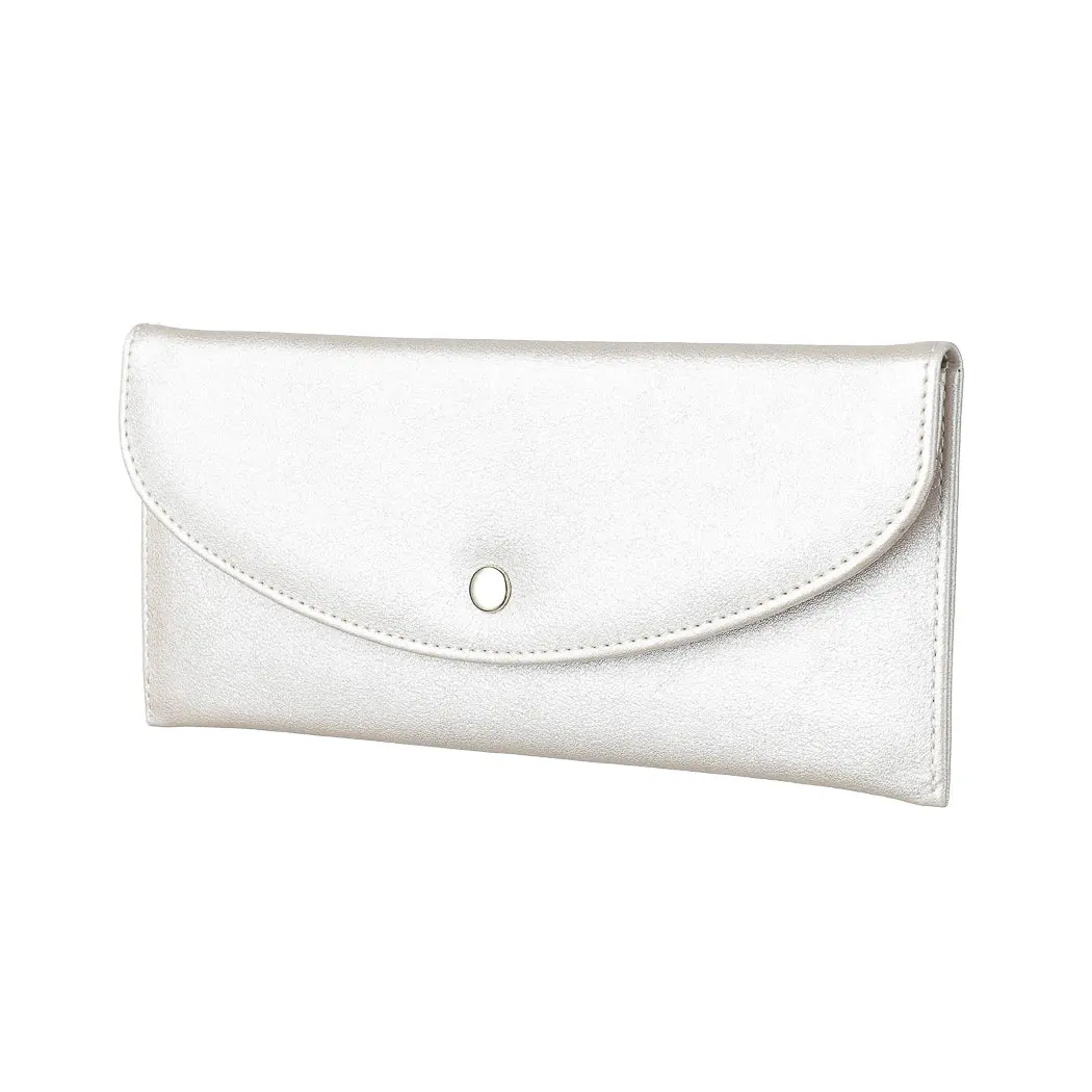 Women's Long Slim Wallet (Light Apricot) 1