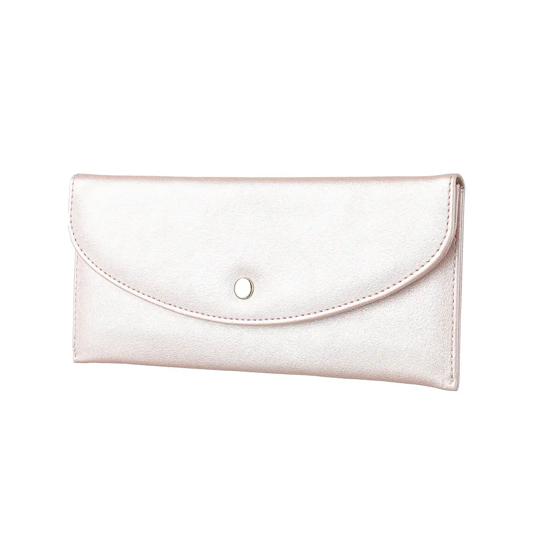 Women's Long Slim Wallet (Pink) 1