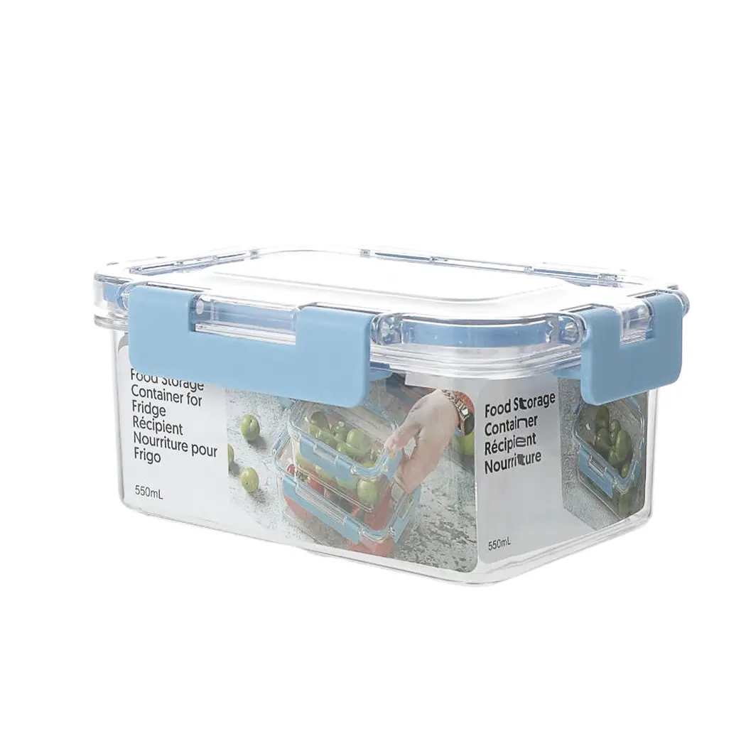 Food Storage Container For Fridge (550Ml)(Blue) 1