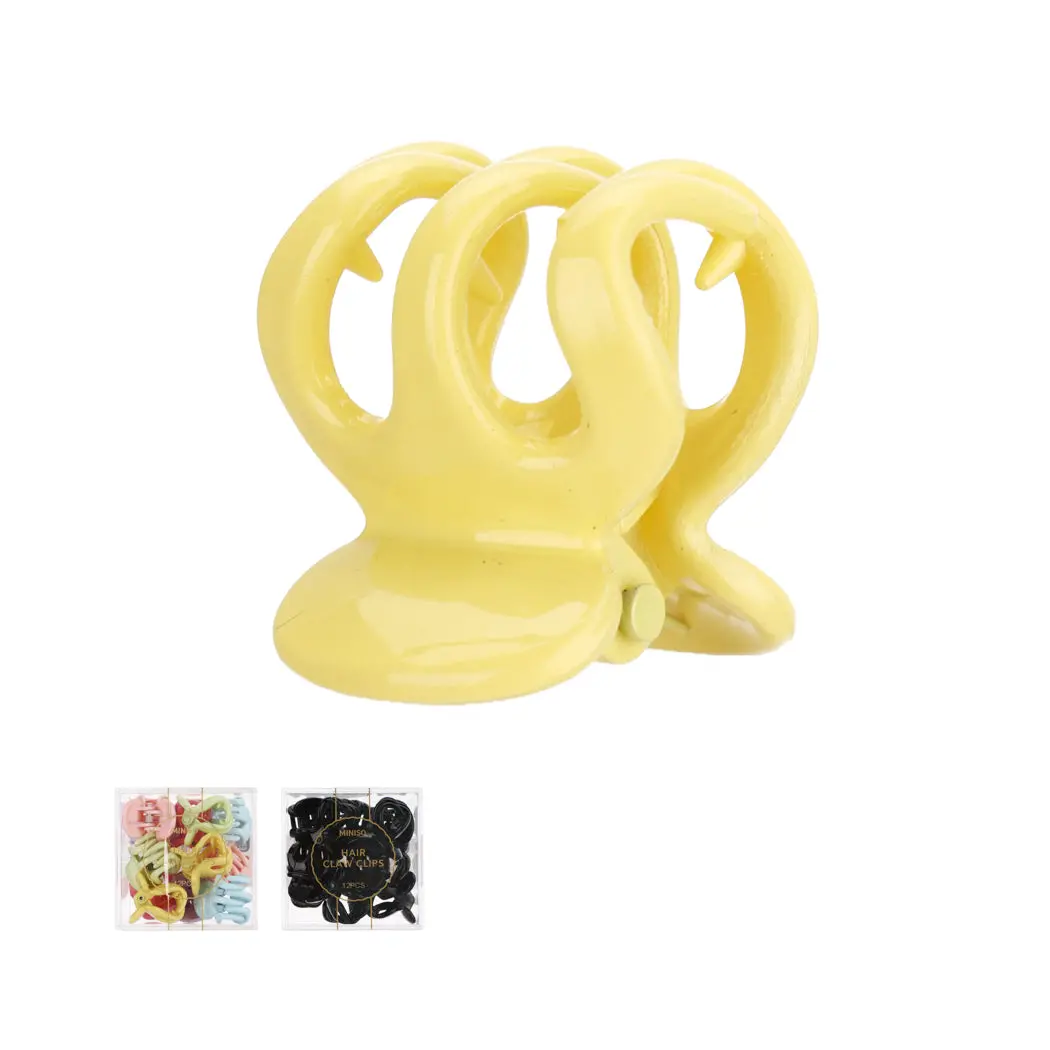Mini Hair Claw Clip (12 Pcs) 1