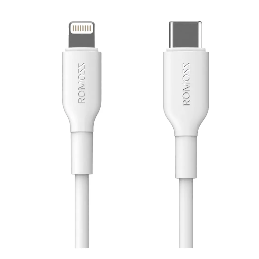 Romoss Type C To Lightning Charging Cable With Data Transmission  Model: Cb1713 1
