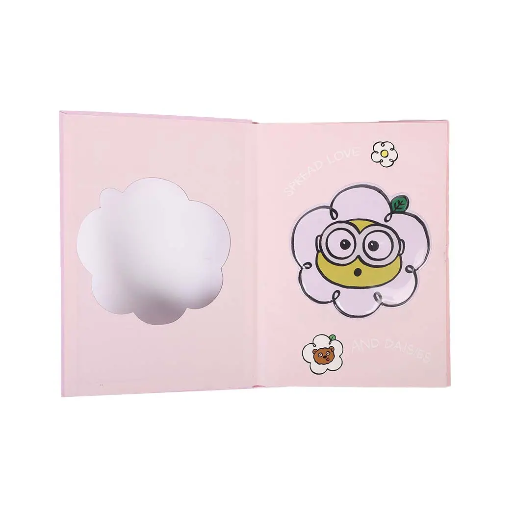 Daisy Minions Collection B5 Hollowed Hardcover Book 17.6*25Cm (80 Sheets) Pdq 1