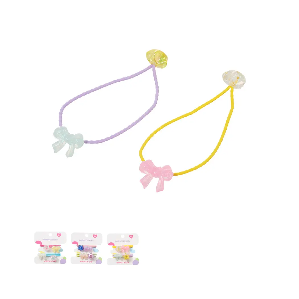 Bowknot Hair Ties (2 Pcs) 1