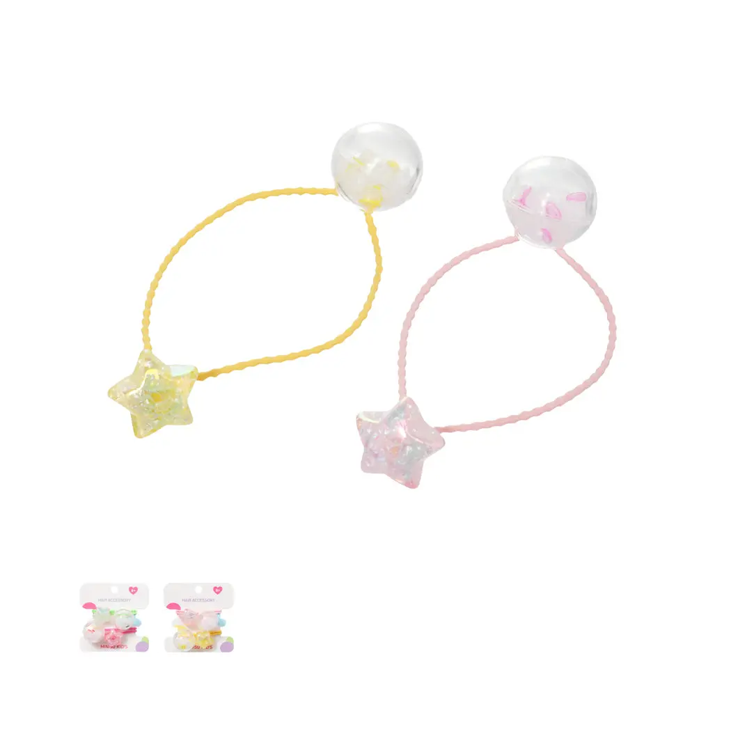 Shaky Bead Hair Ties (2 Pcs) 1