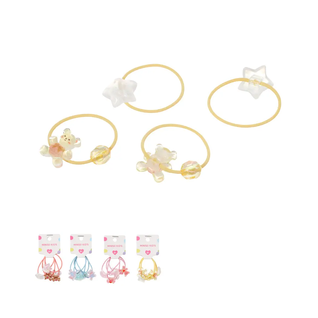 Little Bear Hair Ties (4 Pcs) 1