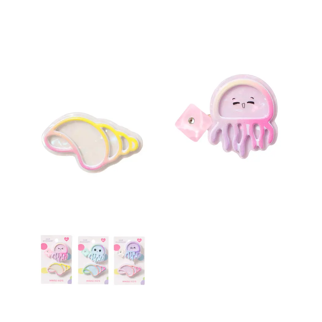 Octopus Hair Clips (2 Pcs) 1