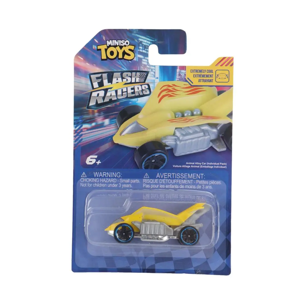 Animal Alloy Car (Yellow) (Individual Pack) 1