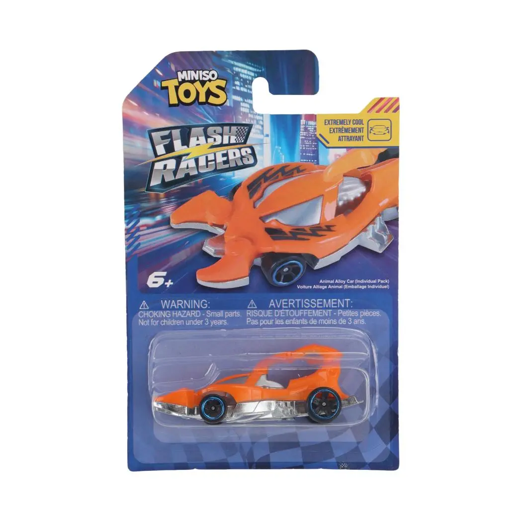 Animal Alloy Car (Orange) (Individual Pack) 1