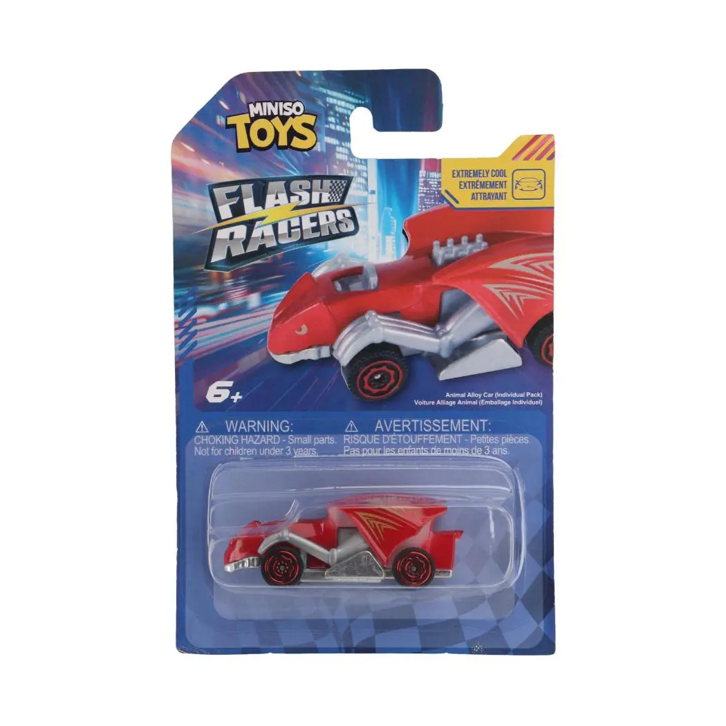Animal Alloy Car (Red) (Individual Pack) 1