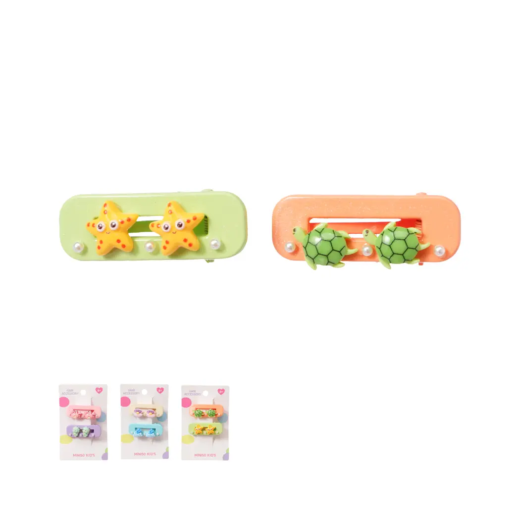 Ocean Animal Hair Clips (2 Pcs) 1