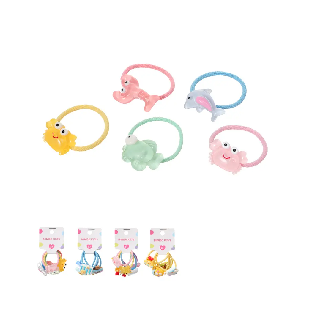 Ocean Cartoon Hair Ties (5 Pcs) 1