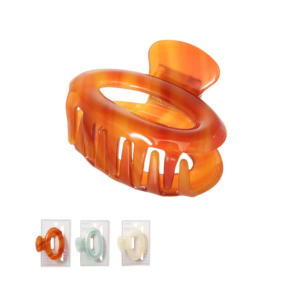 Oval Hair Claw Clip 1