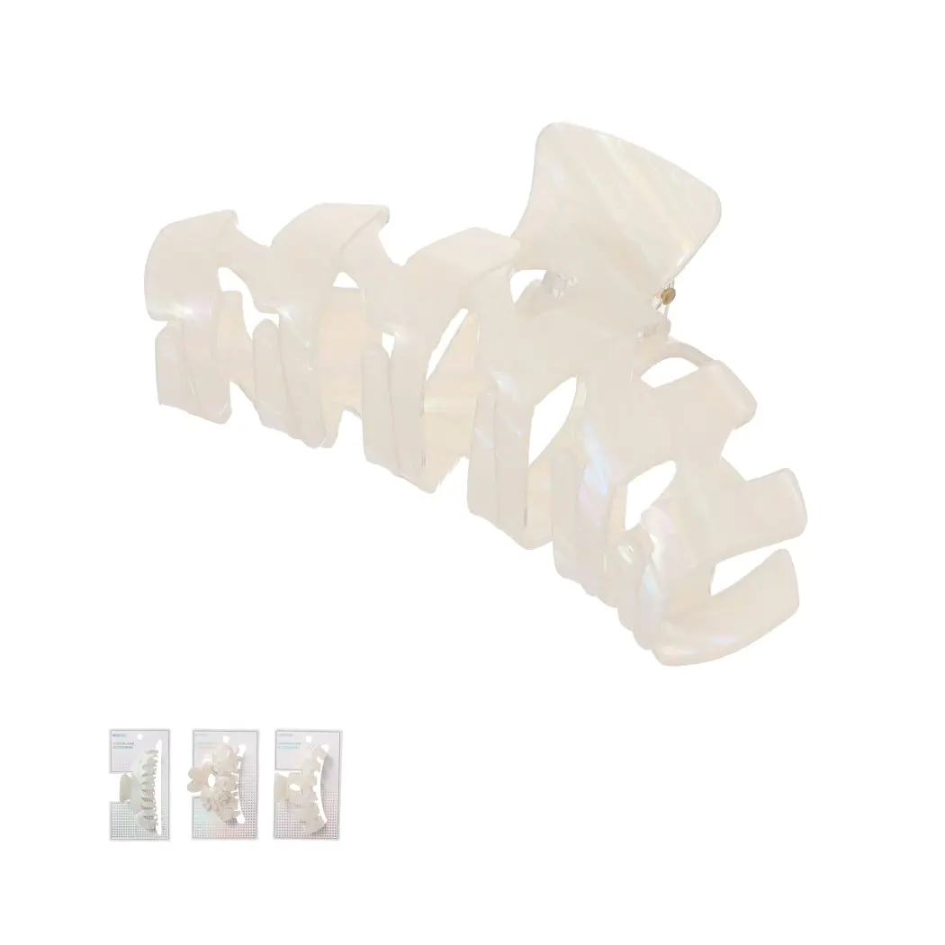 Hollow Hair Claw Clip 1