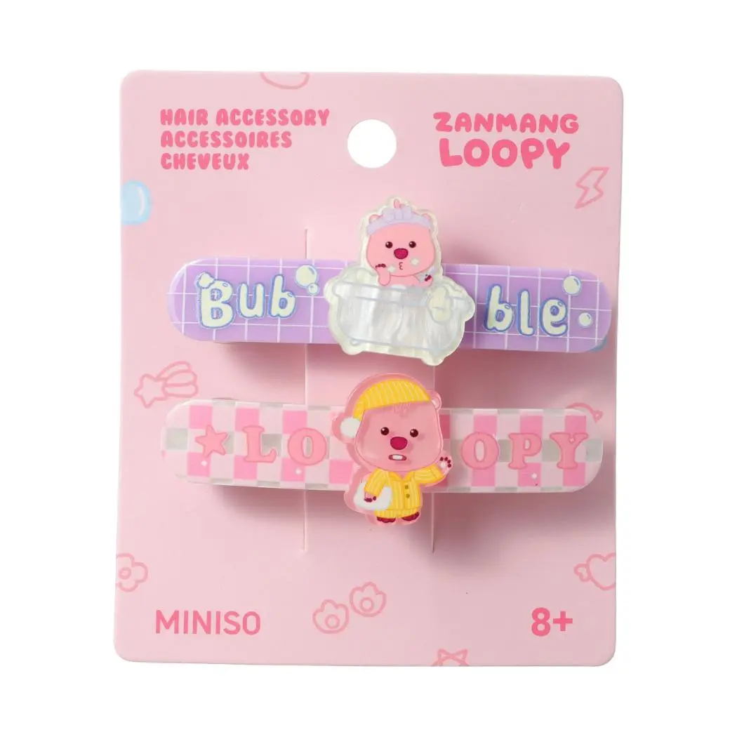 Zanmang Loopy Collection Hair Clips (2 Pcs) 1