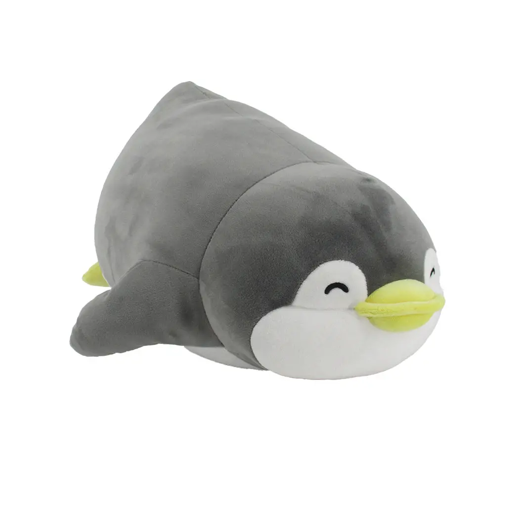 15In. Lying Penguin Plush Toy(Gray Penman) 1