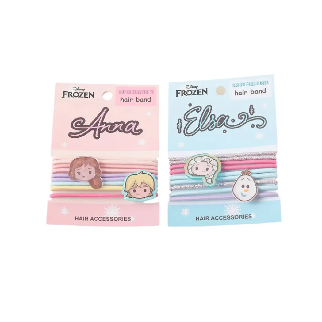 Disney Frozen Collection Hair Ties (9 Pcs) 1