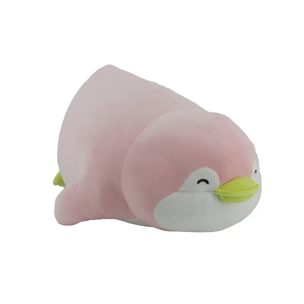 19In. Lying Penguin Plush Toy(Pink Pendy) 1