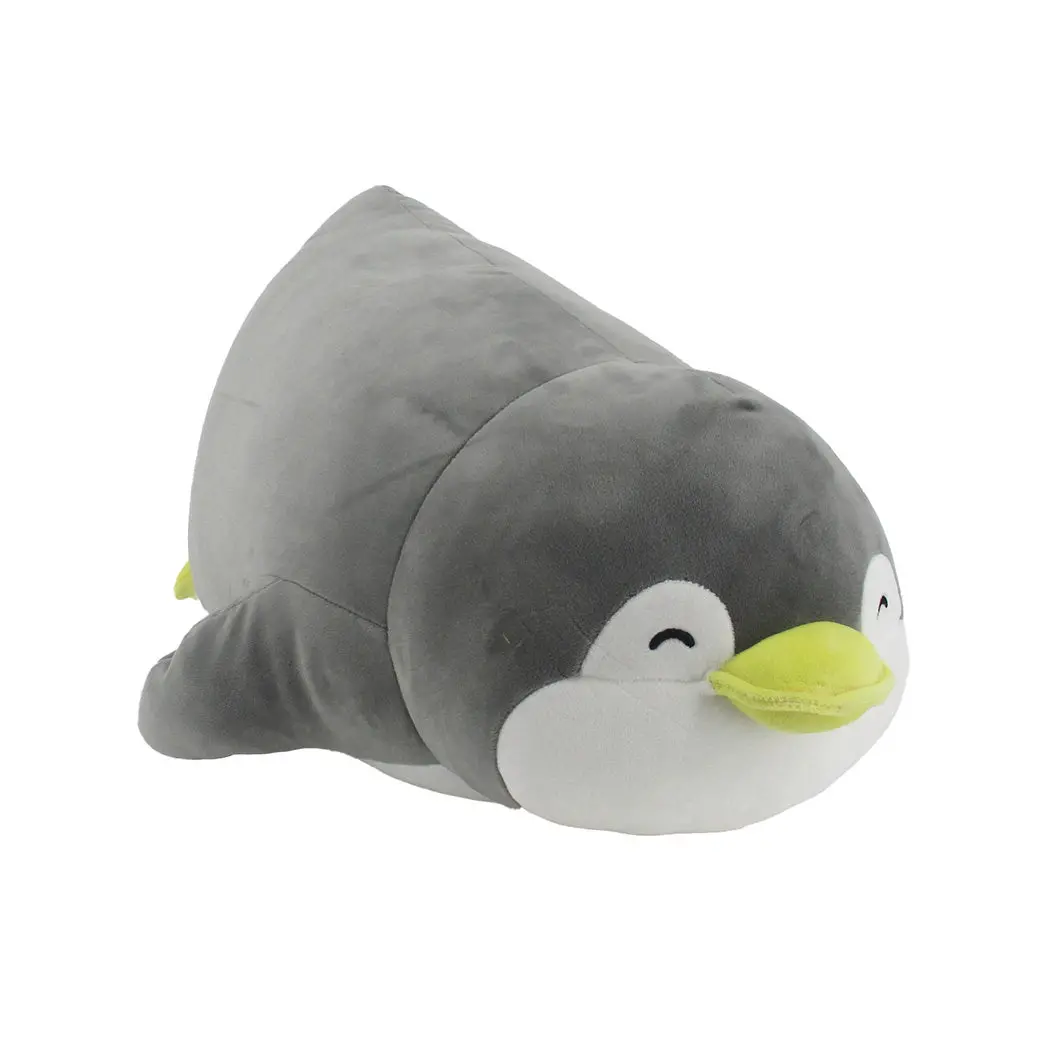 19In. Lying Penguin Plush Toy(Gray Penman) 1
