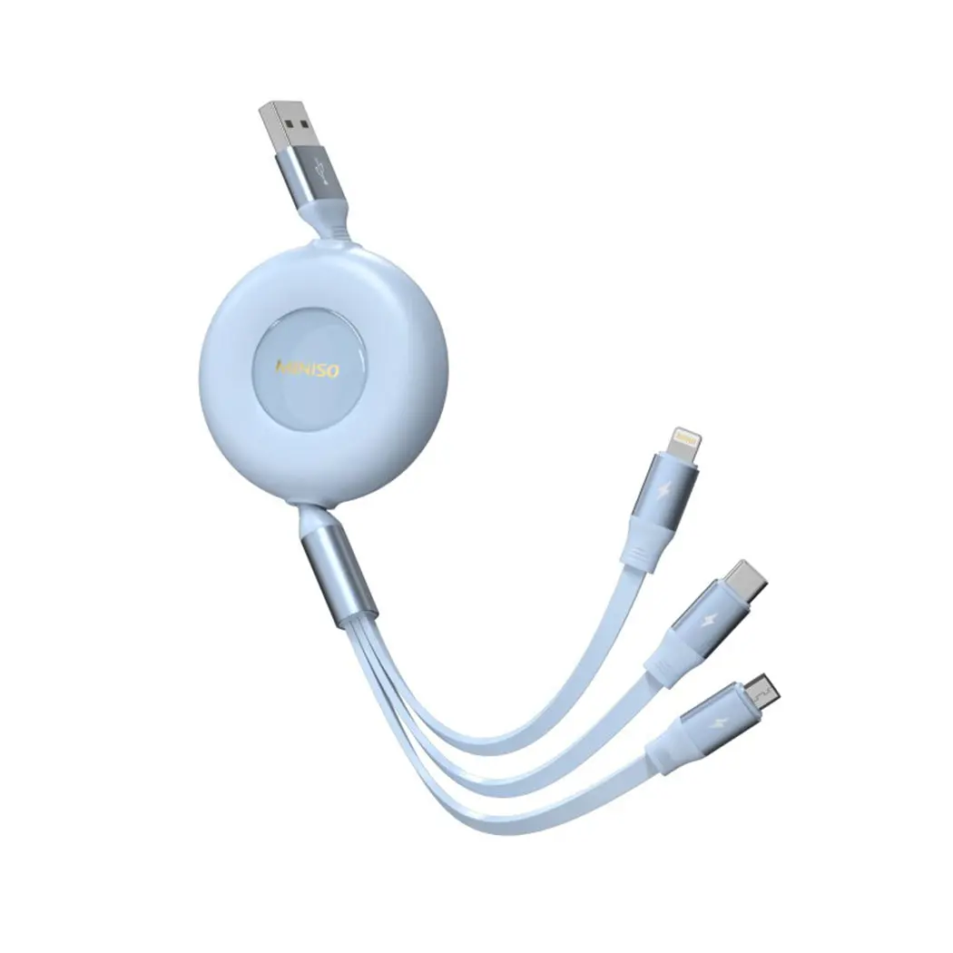 Master Series 3-In-1 Charging Cable(Blue) 1