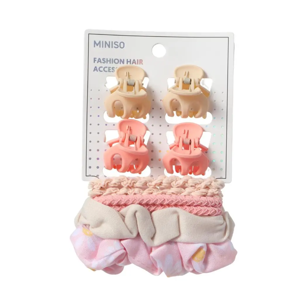 Flower Series Hair Accessories Set (10 Pcs) 1