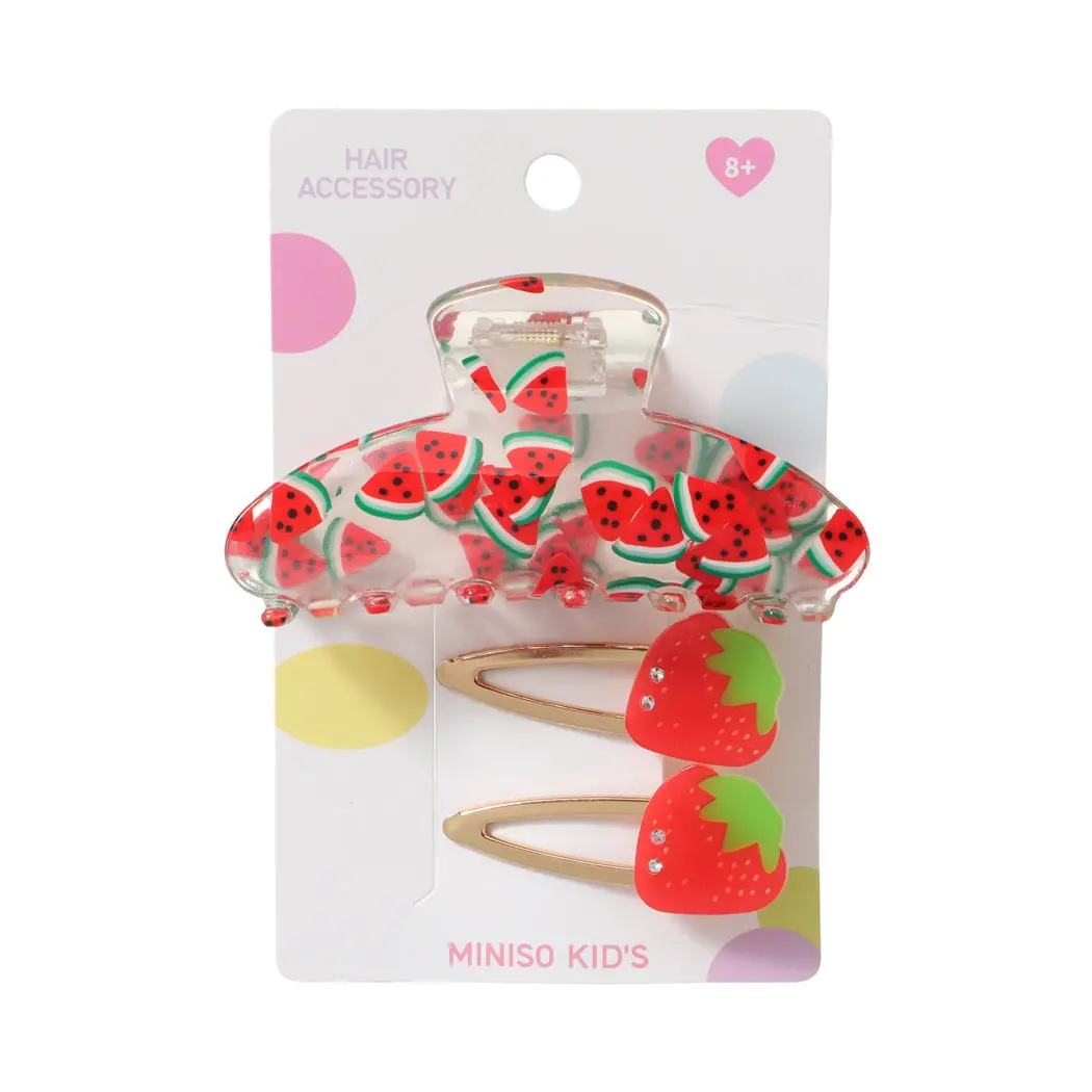 Fruit Party Hair Accessories Set (3 Pcs) 1