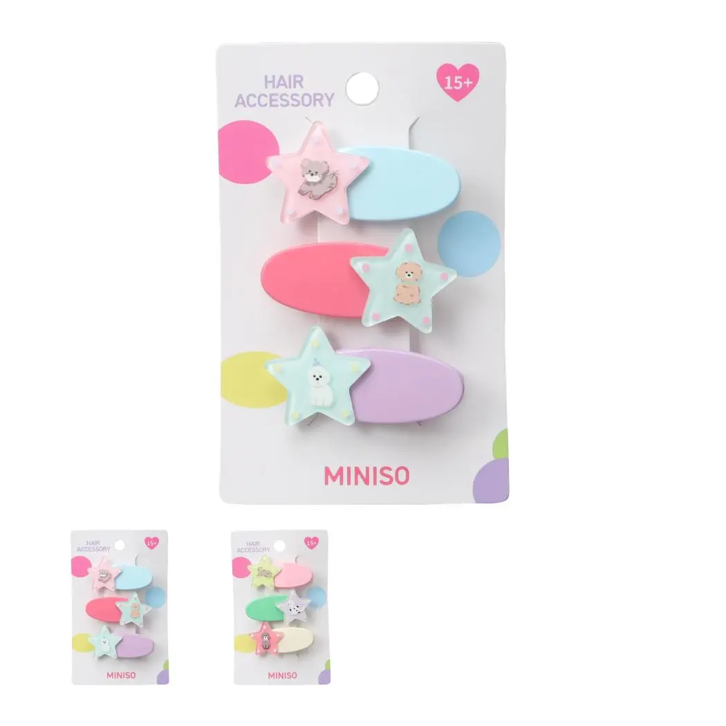 Fun Animal Series Hair Clips (3 Pcs) 1