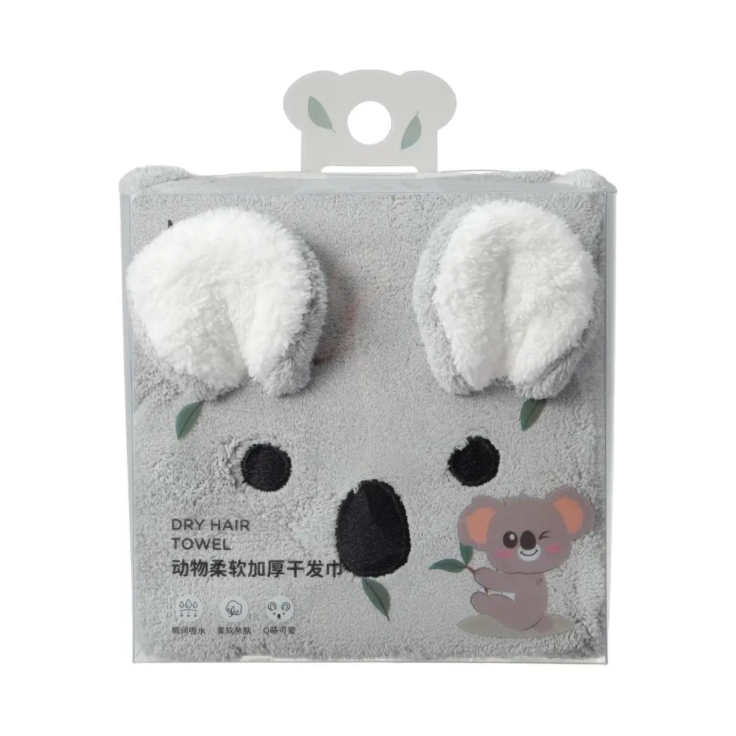 Animal Series Thicker Hair Towel(Koala) 1